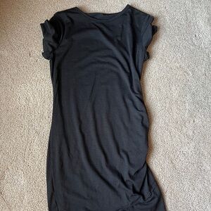 Dark Gray T Shirt Dress Size M